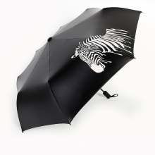 B17 zebra changing color umbrella creative umbrella print umbrella